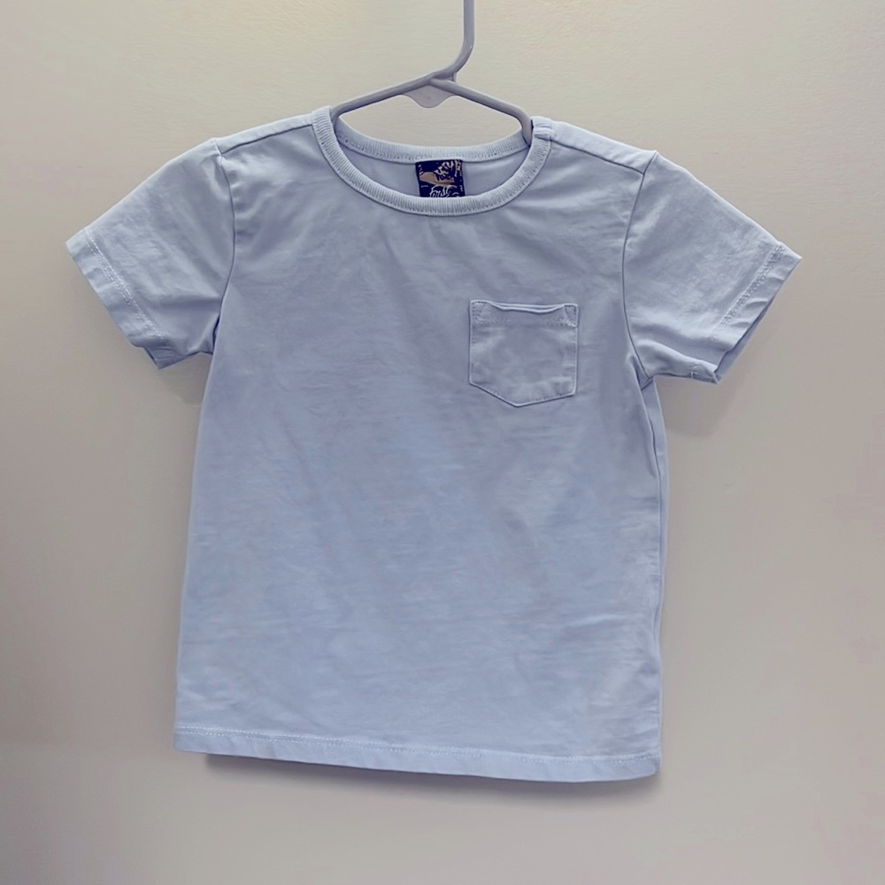 From Dillards. Light blue boys T-shirt